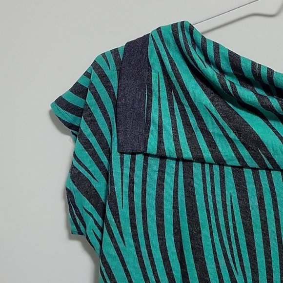 Cowl Neck Tunic Blouse | Size L - Picture 4 of 9